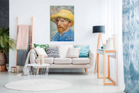 Van Gogh's Self Portrait 1887, Pictures for Home Walls, Bedroom, Living Room & Bathroom Decor