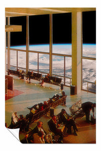 Waiting Room Above, Pictures for Home Walls, Bedroom, Living Room & Bathroom Decor