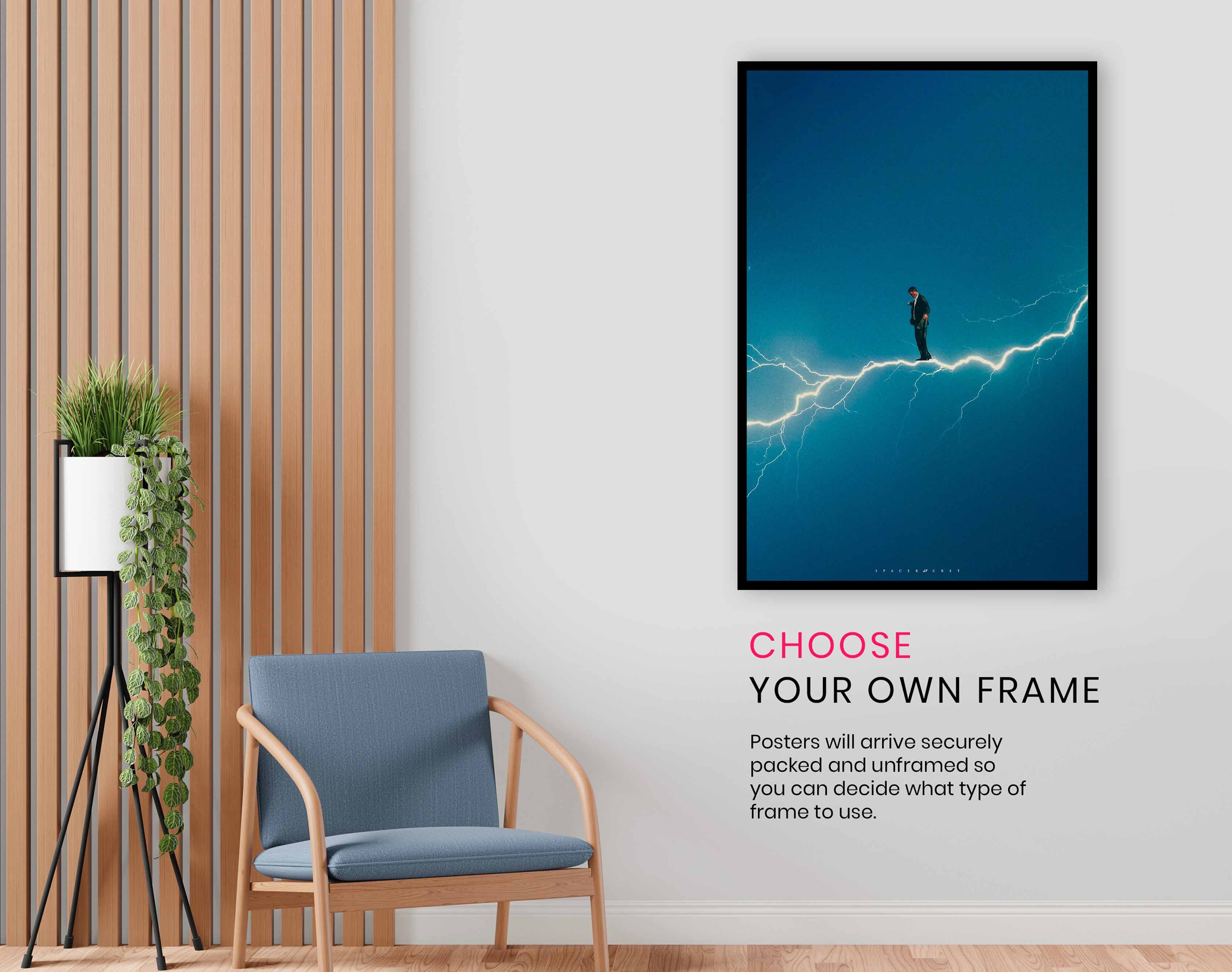 Walking on Lightning, Pictures for Home Walls, Bedroom, Living Room & Bathroom Decor