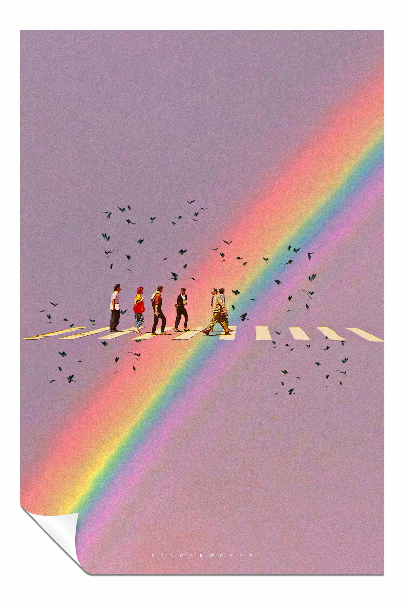 Walking through the Rainbow, Pictures for Home Walls, Bedroom, Living Room & Bathroom Decor