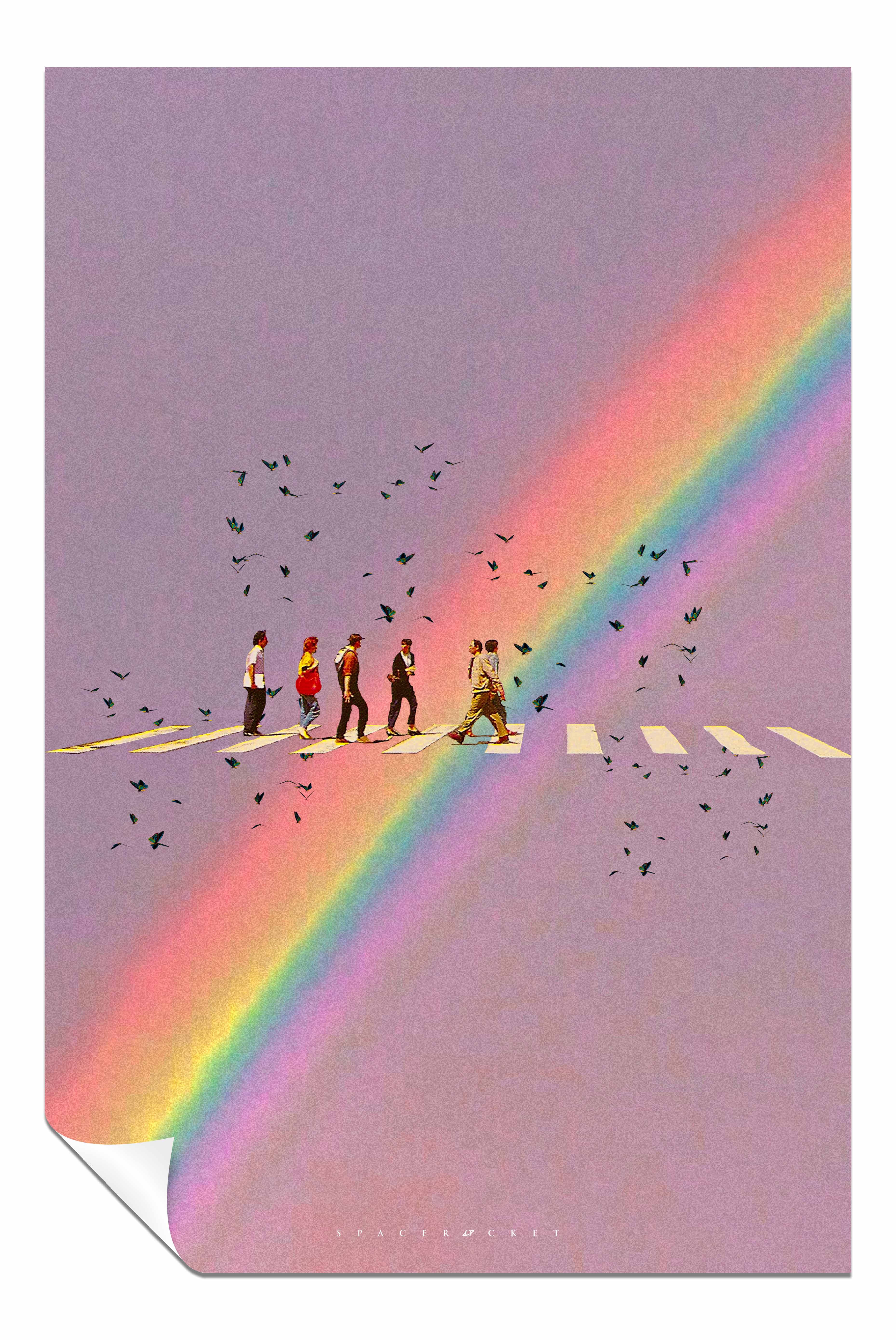 Walking through the Rainbow, Pictures for Home Walls, Bedroom, Living Room & Bathroom Decor