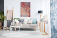 Watching the Pink Clouds, Pictures for Home Walls, Bedroom, Living Room & Bathroom Decor
