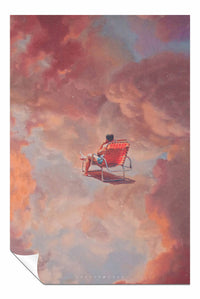 Watching the Pink Clouds, Pictures for Home Walls, Bedroom, Living Room & Bathroom Decor