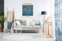 Water Lilies, Pictures for Home Walls, Bedroom, Living Room & Bathroom Decor