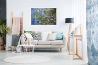 Water Lilies 2, Pictures for Home Walls, Bedroom, Living Room & Bathroom Decor