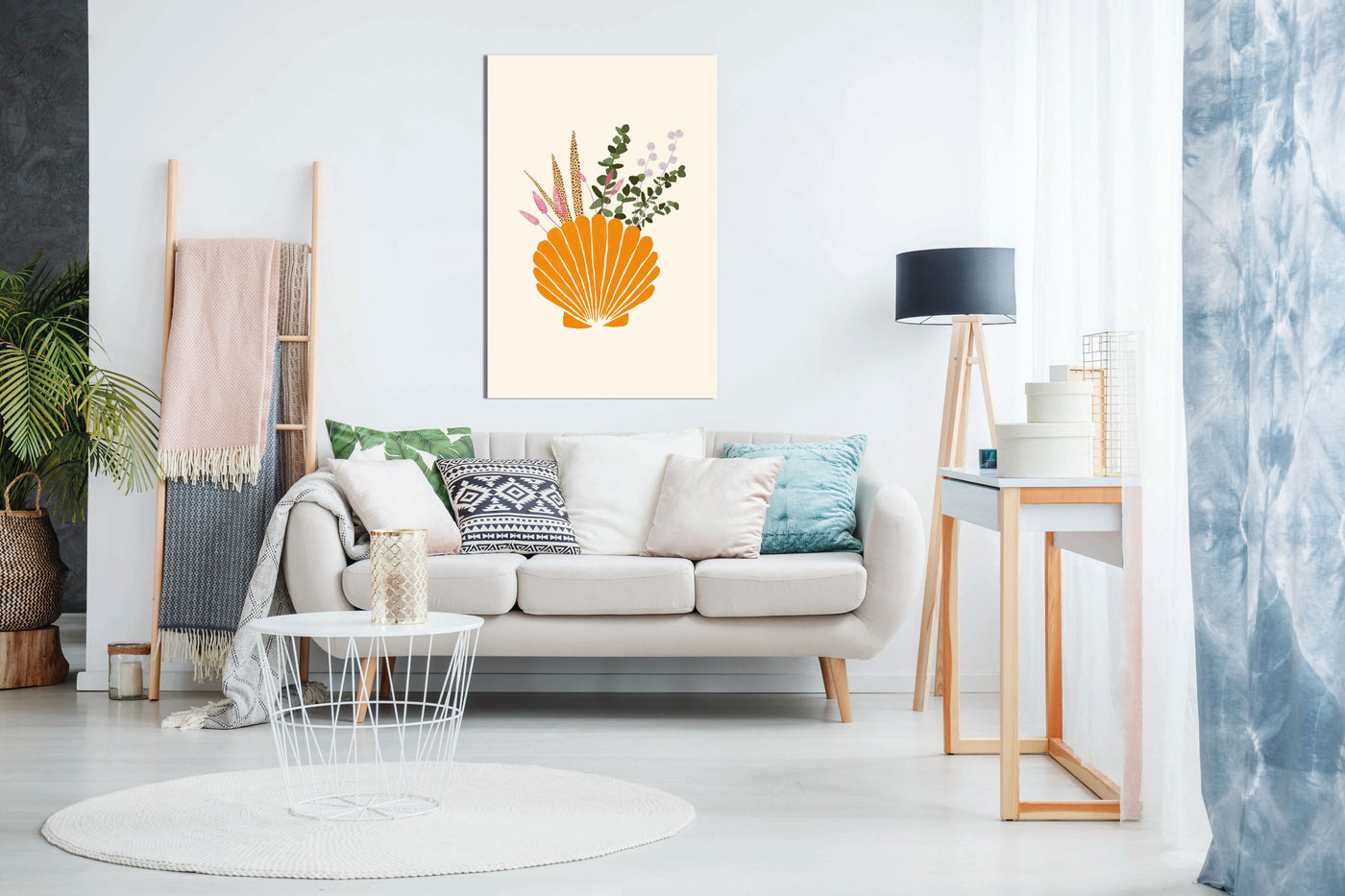 What the Shell, Pictures for Home Walls, Bedroom, Living Room & Bathroom Decor