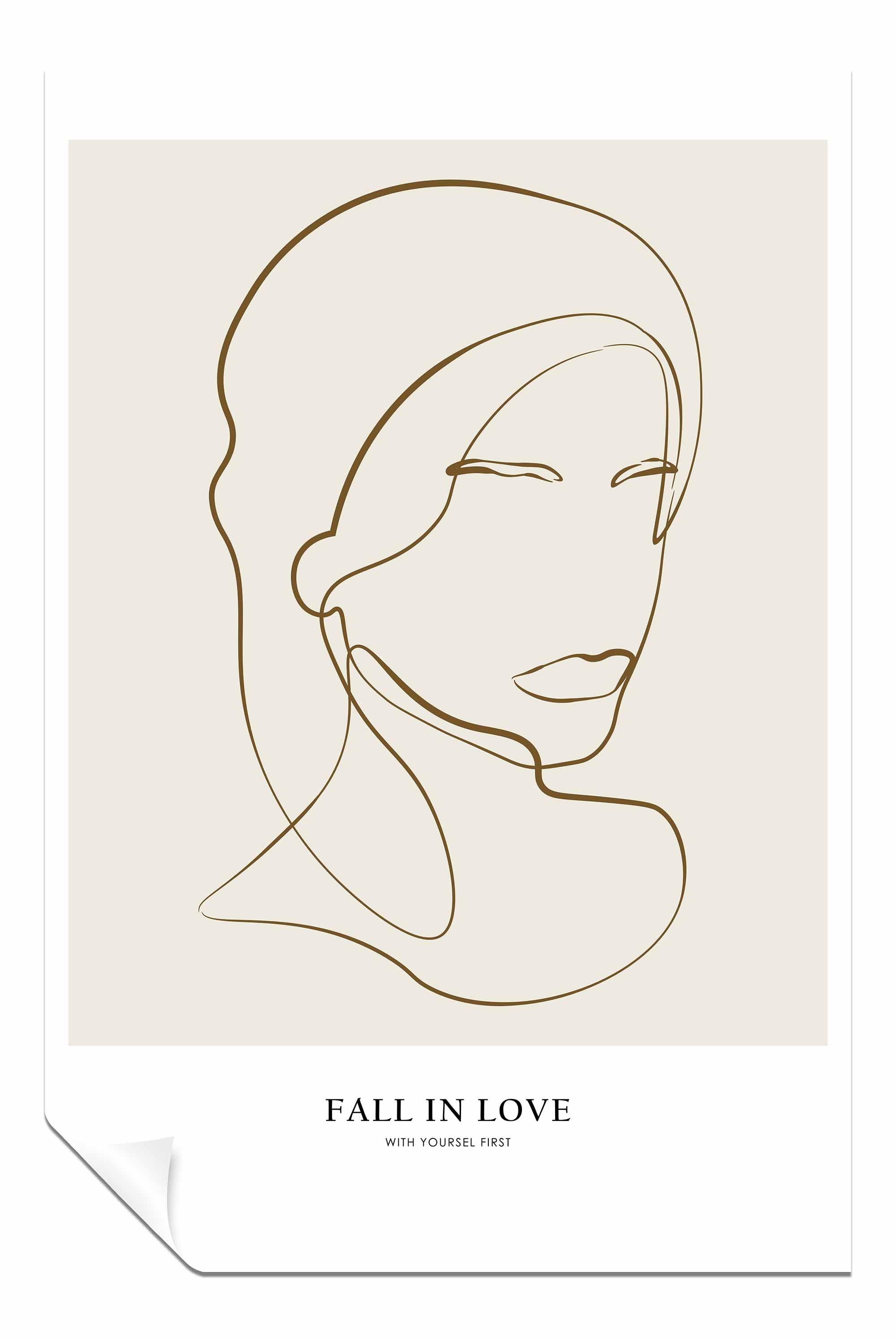 Woman Portrait, Pictures for Home Walls, Bedroom, Living Room & Bathroom Decor