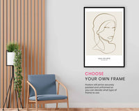 Woman Portrait, Pictures for Home Walls, Bedroom, Living Room & Bathroom Decor