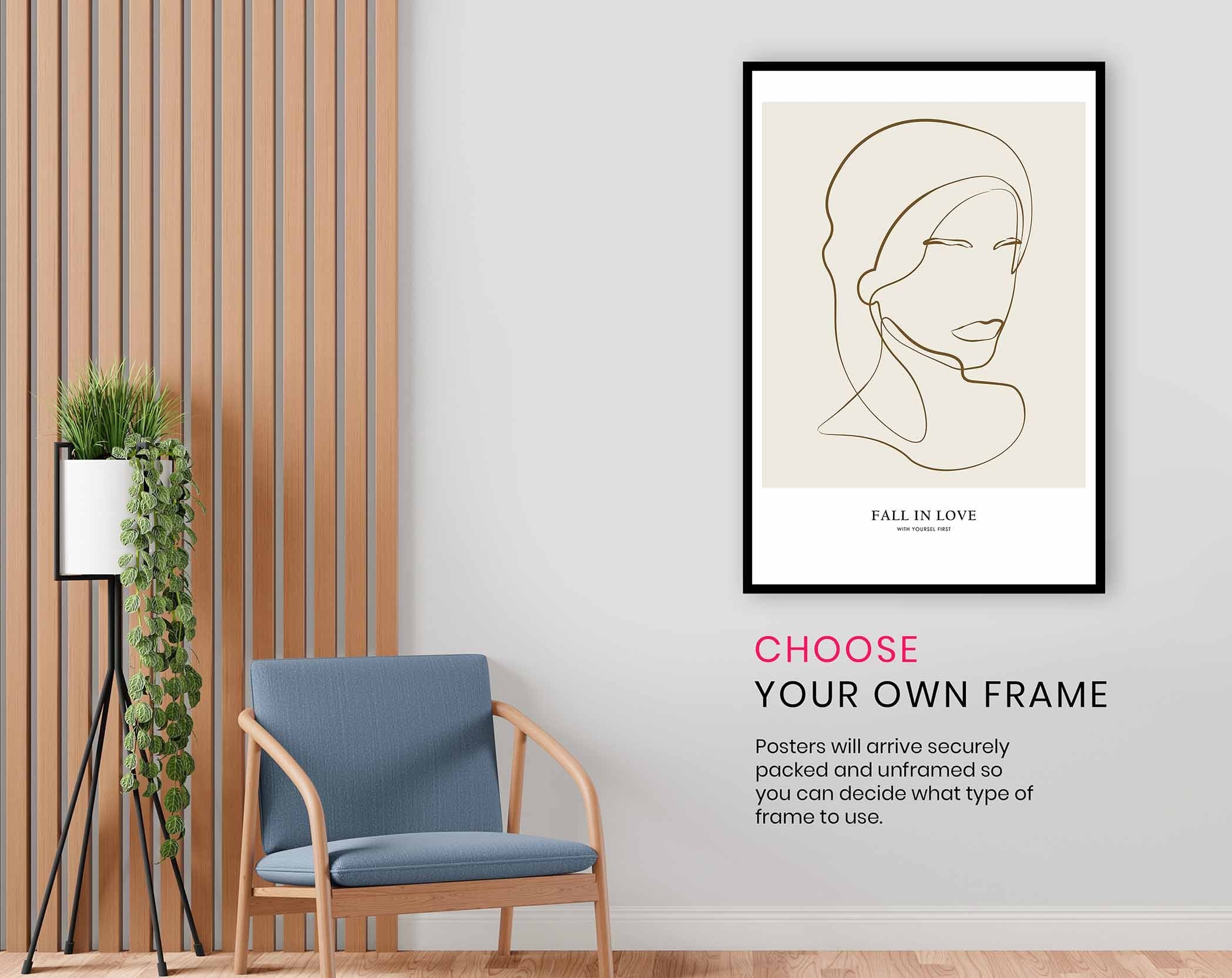 Woman Portrait, Pictures for Home Walls, Bedroom, Living Room & Bathroom Decor
