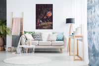 Woods in Space, Pictures for Home Walls, Bedroom, Living Room & Bathroom Decor