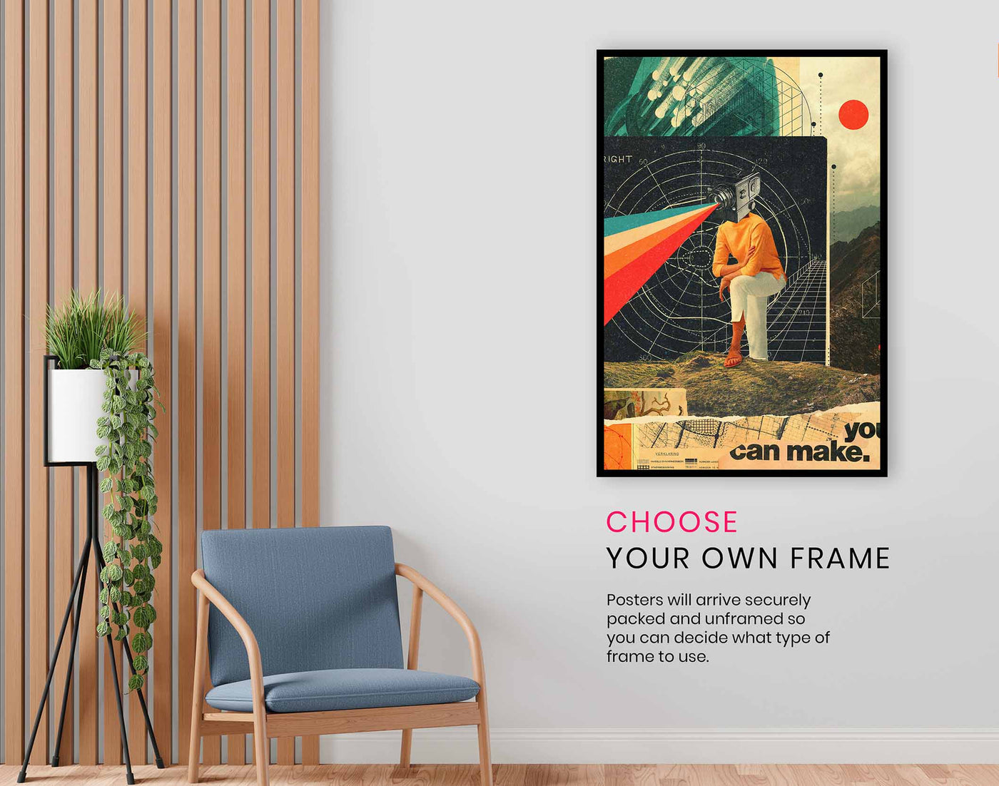 You Can Make It Right, Pictures for Home Walls, Bedroom, Living Room & Bathroom Decor