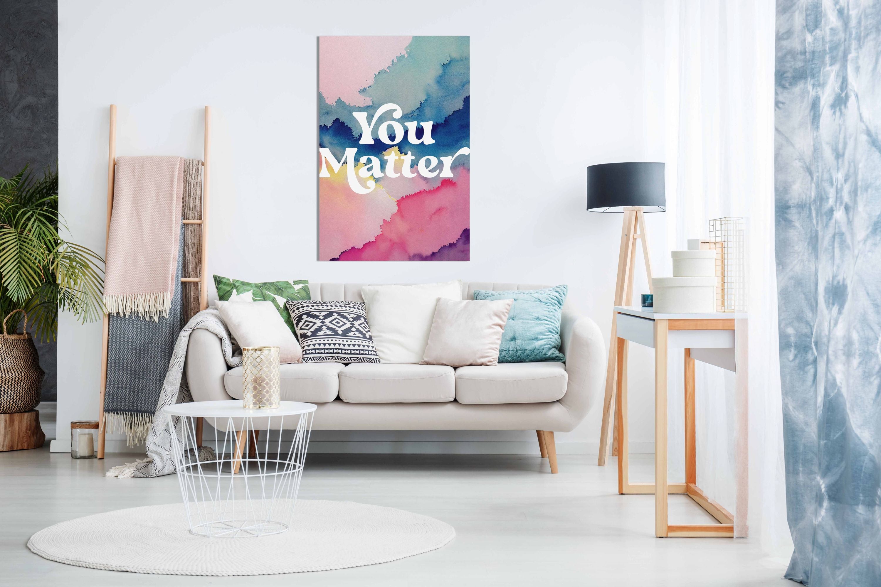 You Matter, Pictures for Home Walls, Bedroom, Living Room & Bathroom Decor