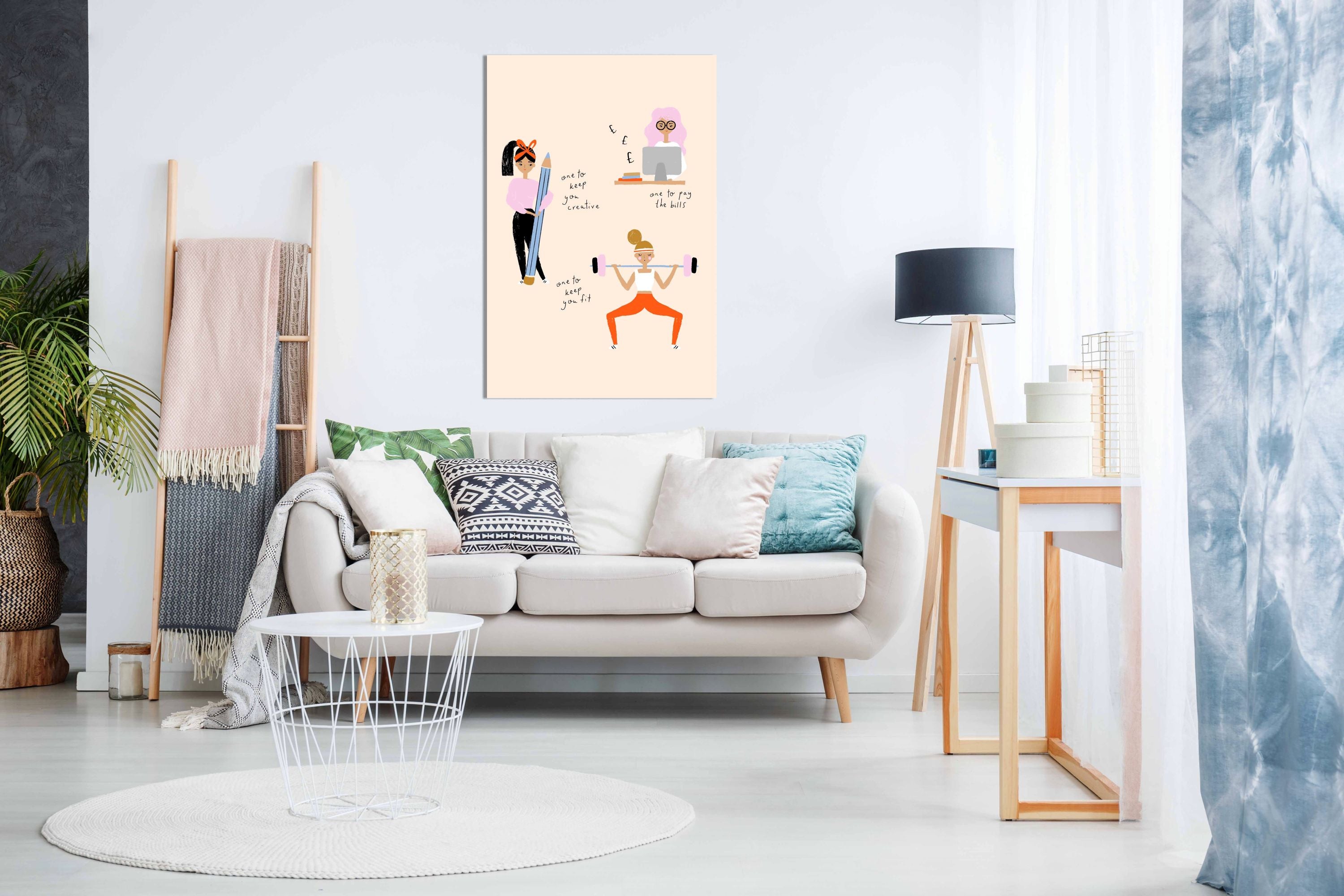 You Need 3x Hobbies, Pictures for Home Walls, Bedroom, Living Room & Bathroom Decor