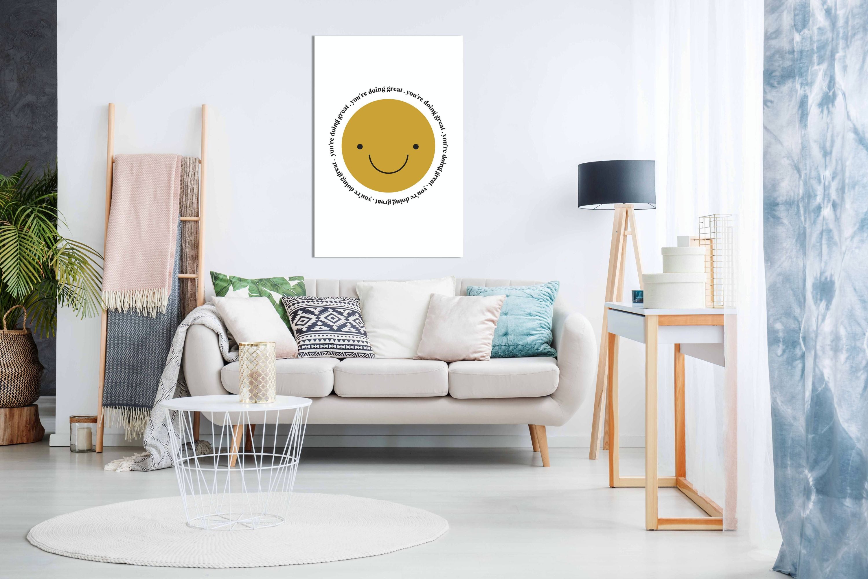 You're Doing Great, Pictures for Home Walls, Bedroom, Living Room & Bathroom Decor