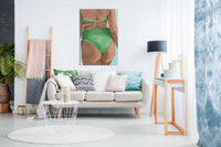 green bikini, Pictures for Home Walls, Bedroom, Living Room & Bathroom Decor