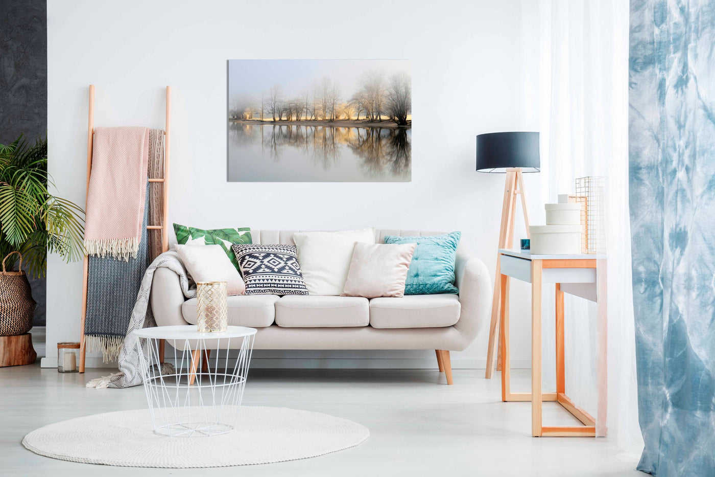 January Morning, Pictures for Home Walls, Bedroom, Living Room & Bathroom Decor