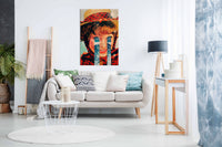 Lady in the Straw Hat, Pictures for Home Walls, Bedroom, Living Room & Bathroom Decor