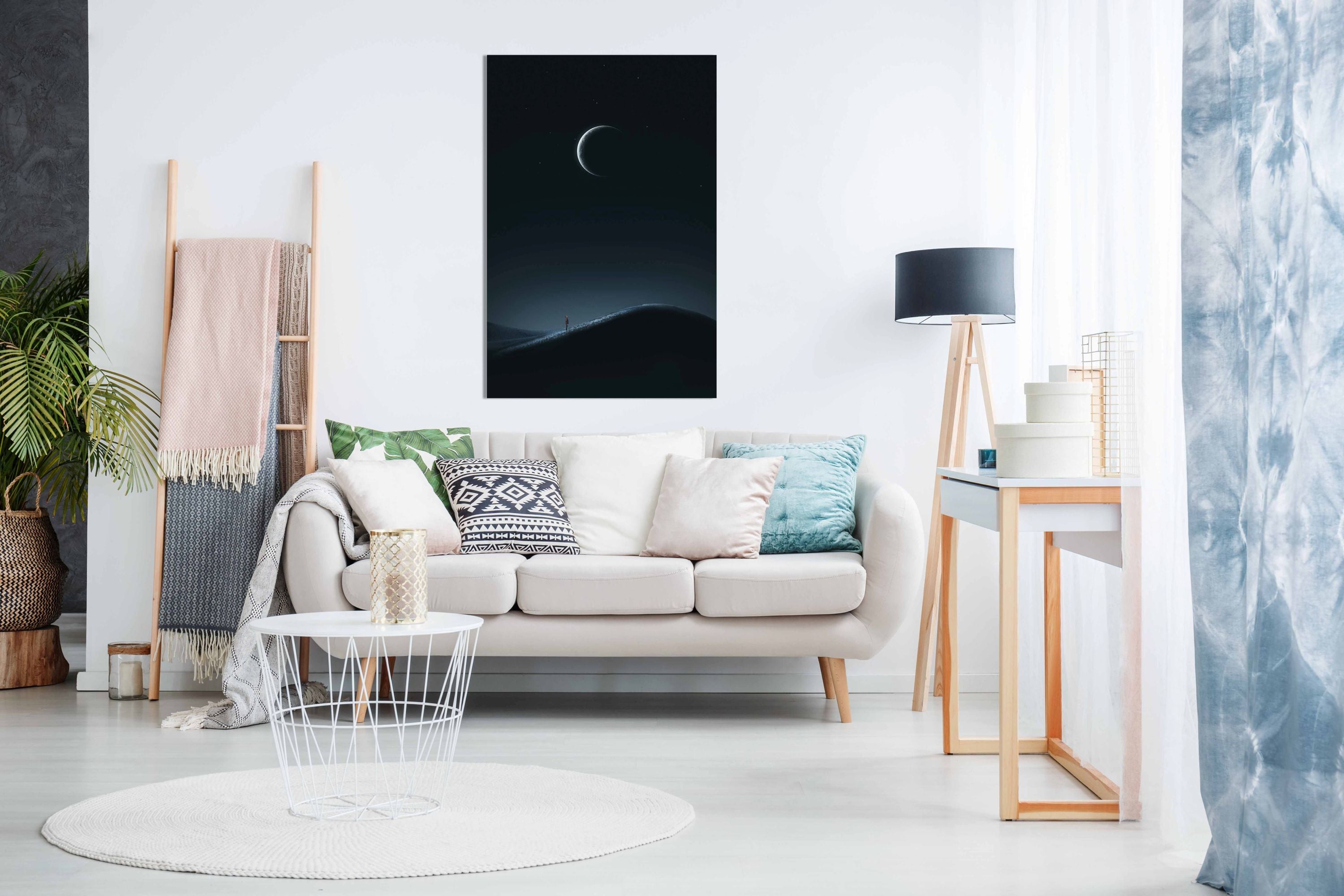 Light and Silence, Pictures for Home Walls, Bedroom, Living Room & Bathroom Decor