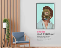 Old TV Portrait, Pictures for Home Walls, Bedroom, Living Room & Bathroom Decor