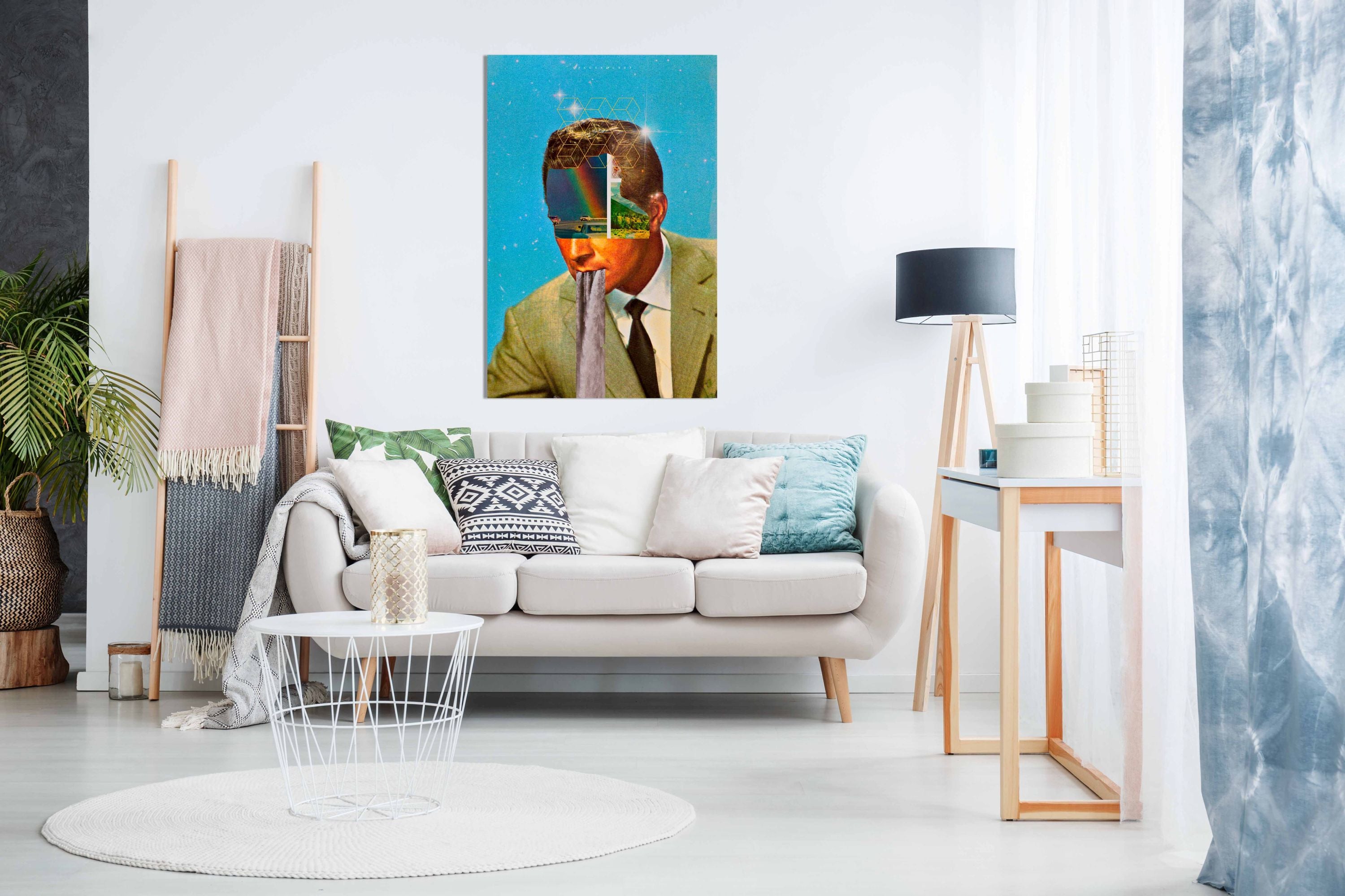 Portrait of Memories, Pictures for Home Walls, Bedroom, Living Room & Bathroom Decor