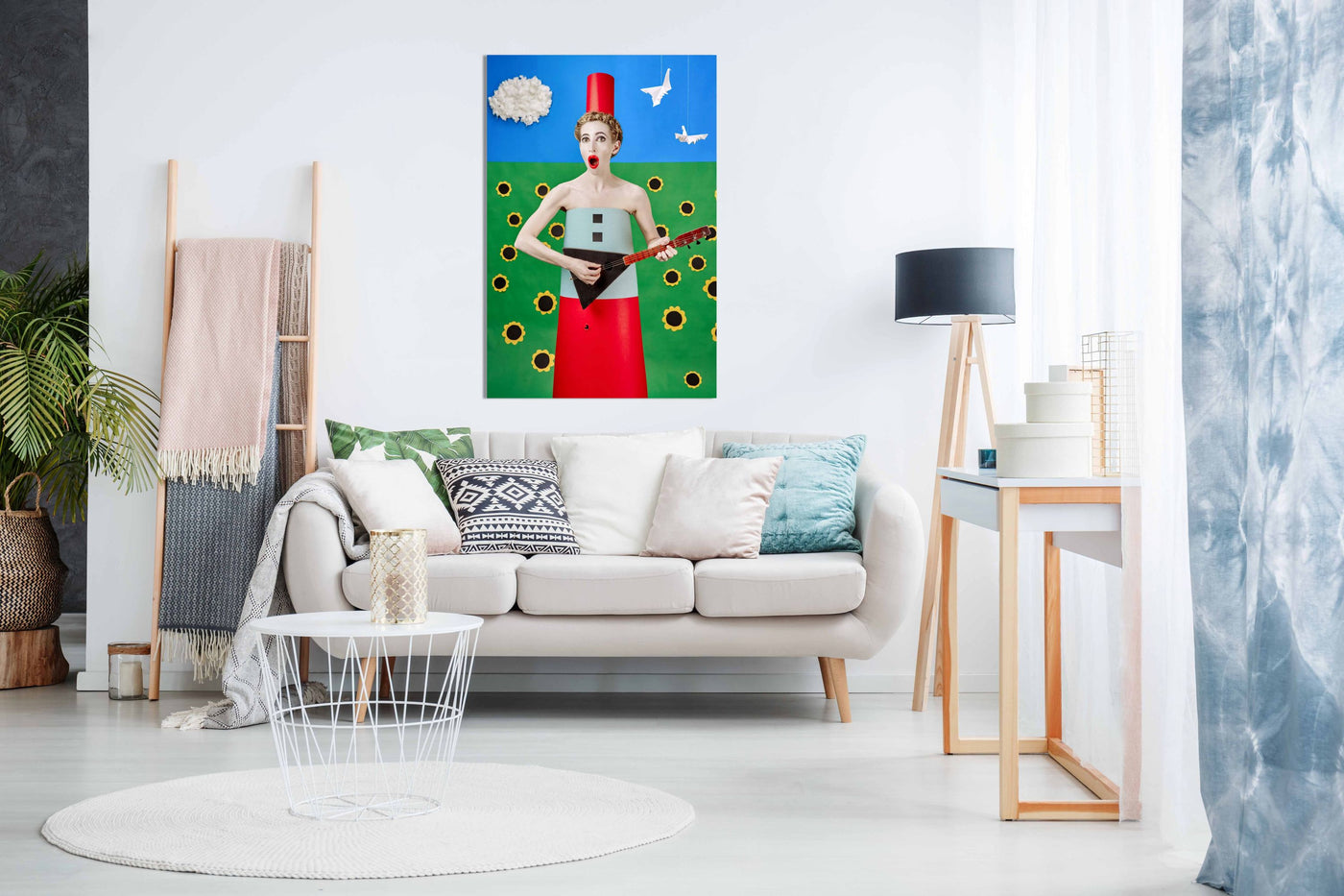 The balalaika singer, Pictures for Home Walls, Bedroom, Living Room & Bathroom Decor
