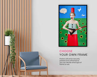 The balalaika singer, Pictures for Home Walls, Bedroom, Living Room & Bathroom Decor