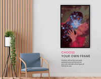 Space Romance, Pictures for Home Walls, Bedroom, Living Room & Bathroom Decor