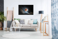 Super Blood Lunar Eclipse, Pictures for Home Walls, Bedroom, Living Room & Bathroom Decor