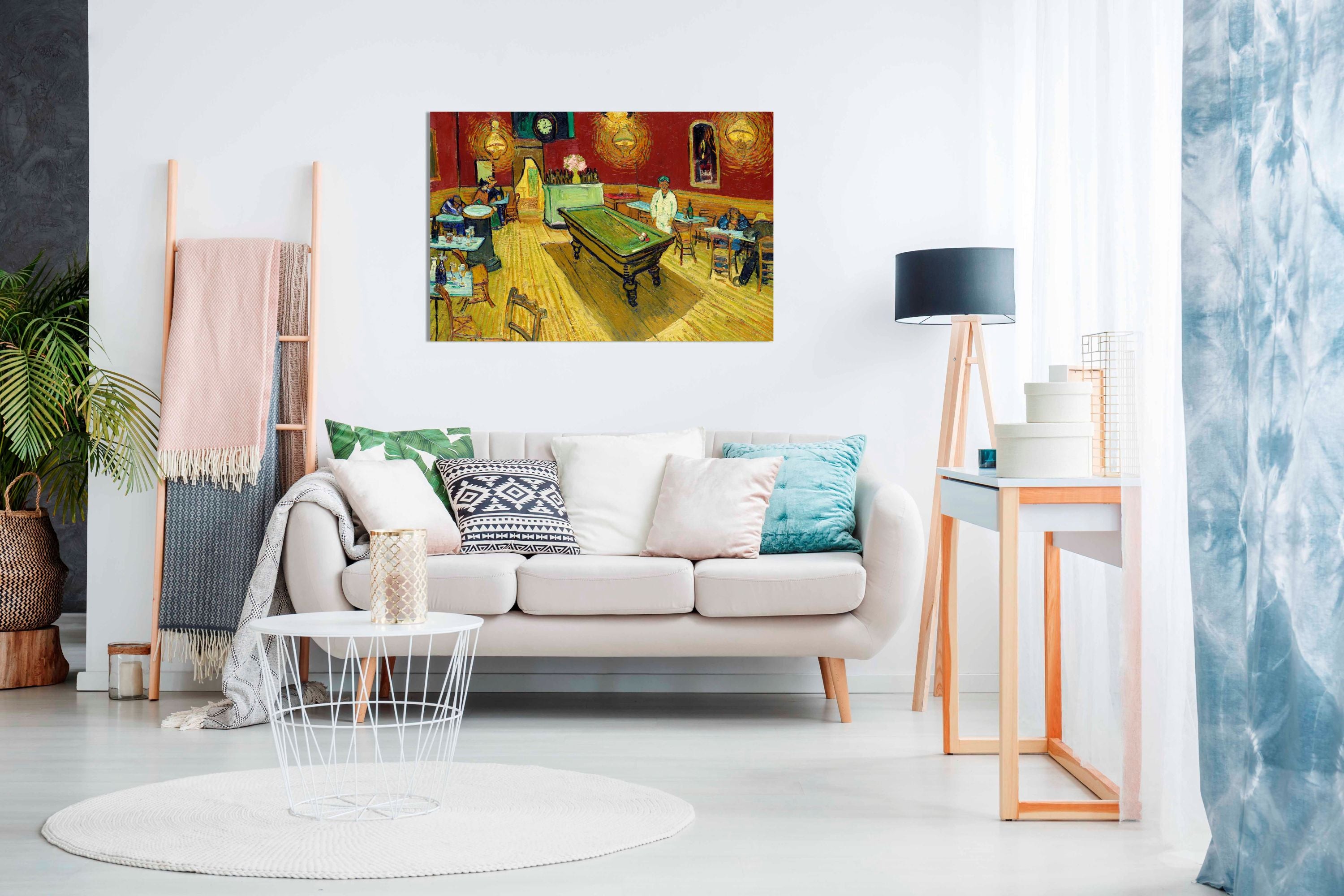 the Night Cafe? 1888 By Vincent Van Gogh, Pictures for Home Walls, Bedroom, Living Room & Bathroom Decor
