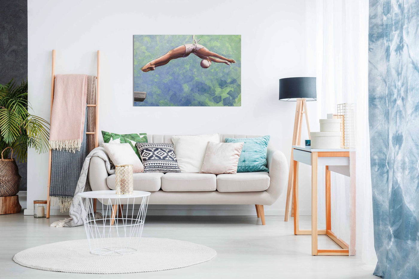 the dive, Pictures for Home Walls, Bedroom, Living Room & Bathroom Decor