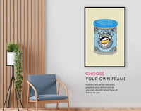 Tin Can, Pictures for Home Walls, Bedroom, Living Room & Bathroom Decor